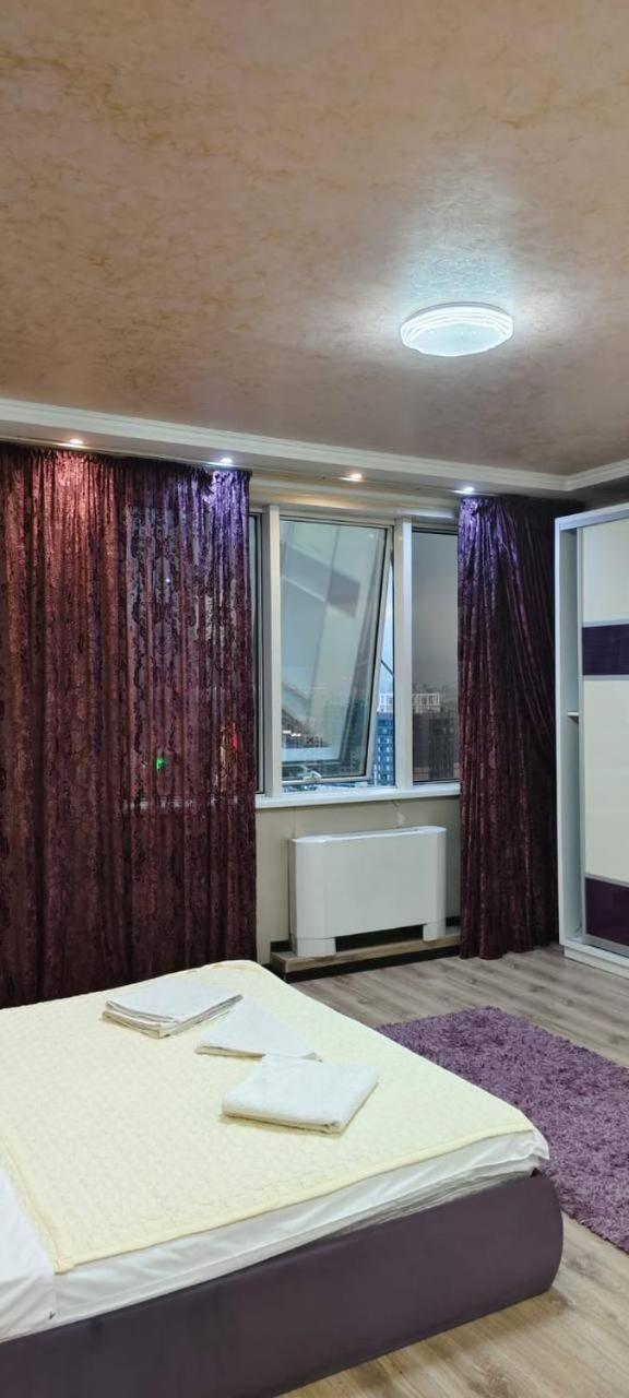 Nurly Tau 2Room Apartments الماتي المظهر الخارجي الصورة