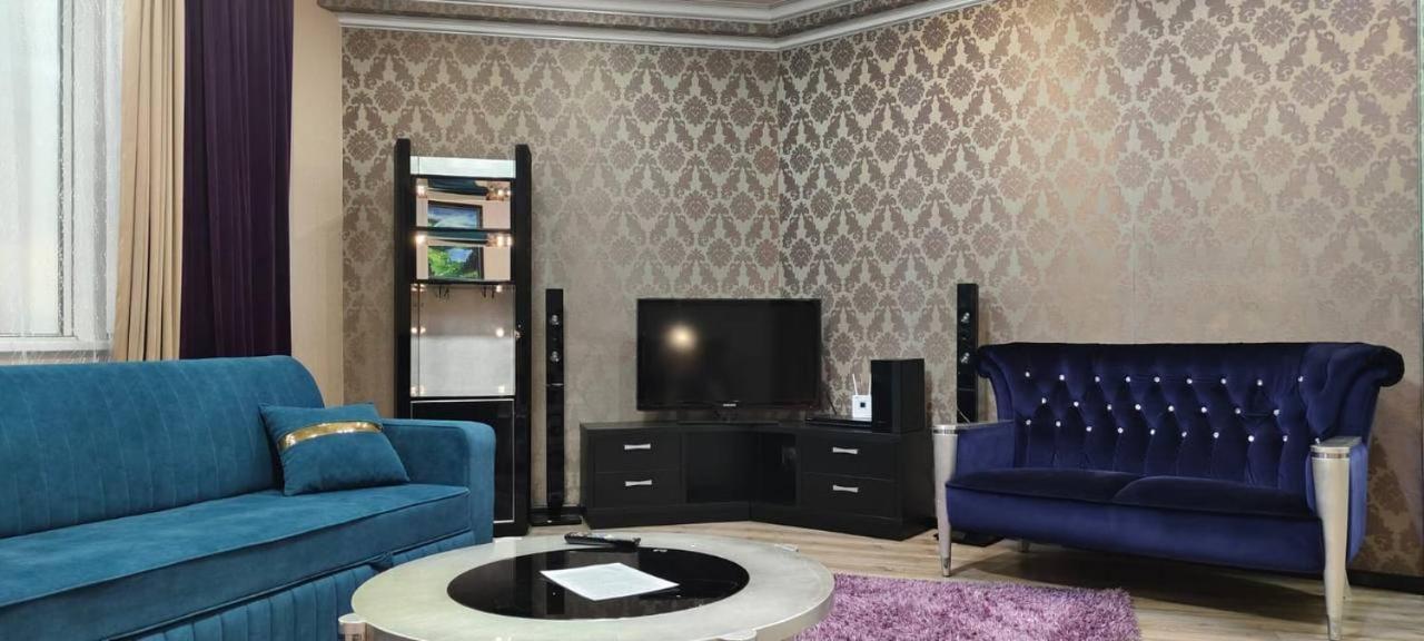 Nurly Tau 2Room Apartments الماتي المظهر الخارجي الصورة
