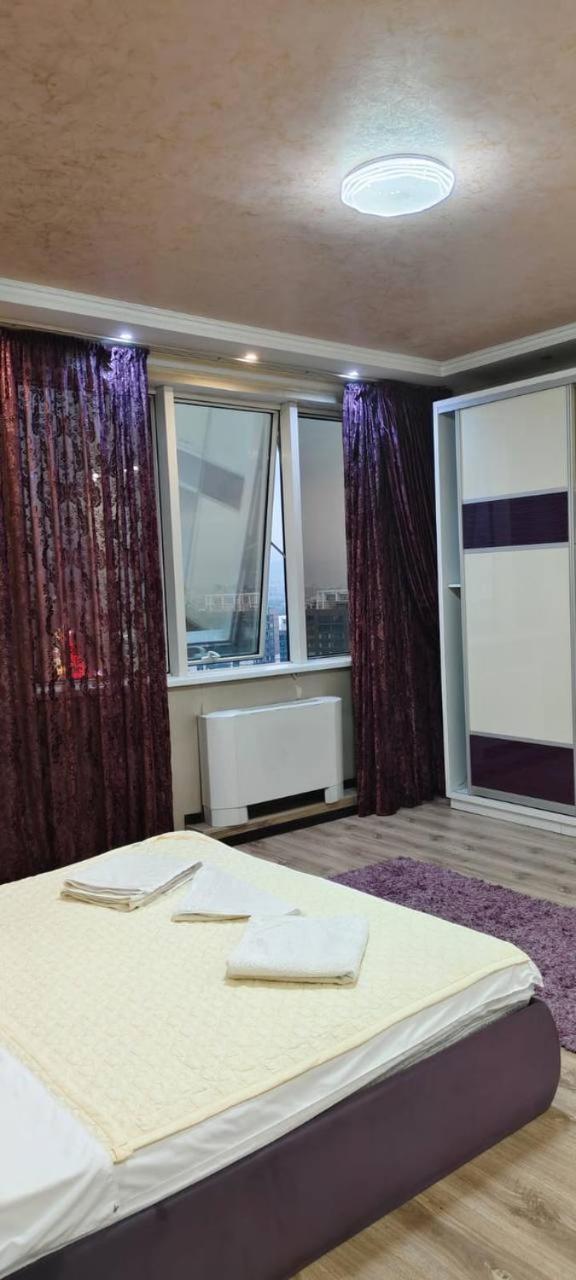 Nurly Tau 2Room Apartments الماتي المظهر الخارجي الصورة