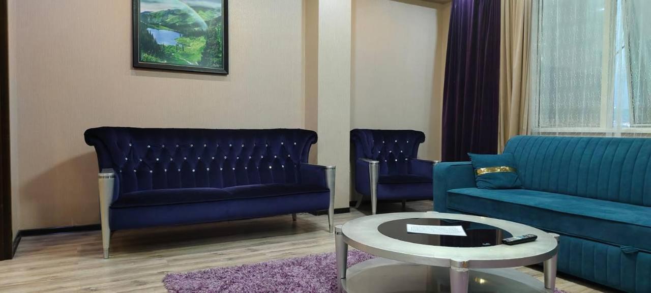 Nurly Tau 2Room Apartments الماتي المظهر الخارجي الصورة